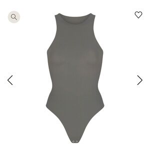 SKIMS Olive Green Bodysuit